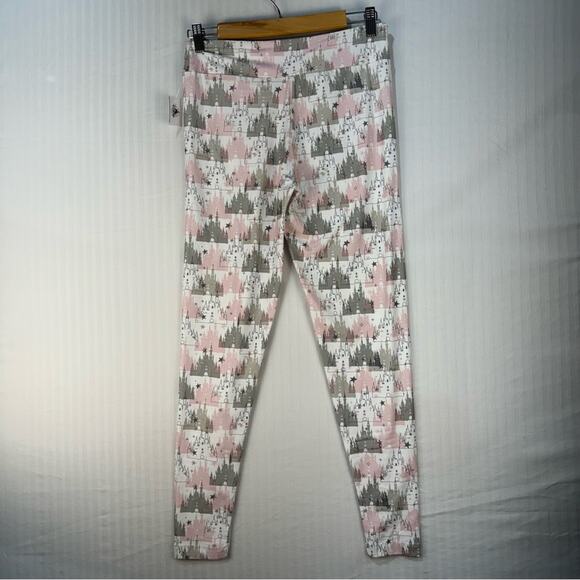 Disney Parks 2 Piece Outfit Sleeping Beauty Castle Print Women’s Size Medium - Picture 8 of 8